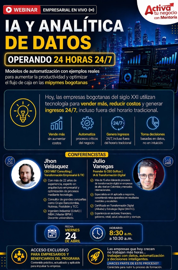 Webinar IA y Analítica de Datos